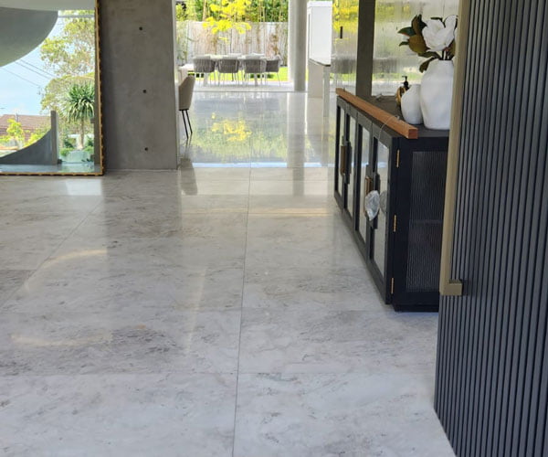 Professional marble floor cleaning in Sydney