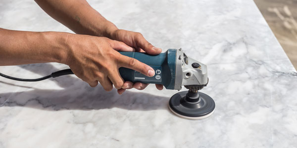 Marble vanity polishing in Sydney