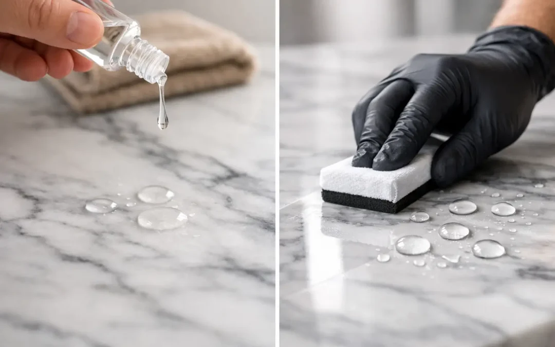 Marble Sealing vs Protective Coating
