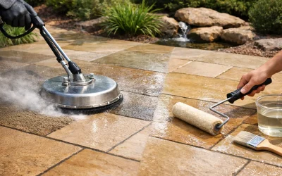 Sandstone Cleaning and Sealing Done Right
