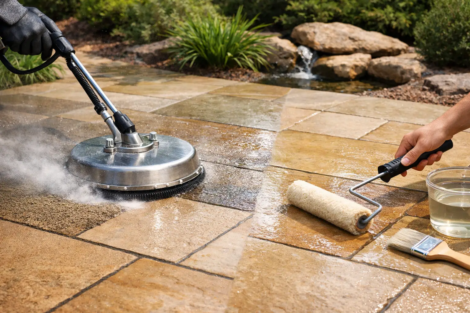 Sandstone Cleaning and Sealing Done Right Sandstone Cleaning and Sealing Done Right