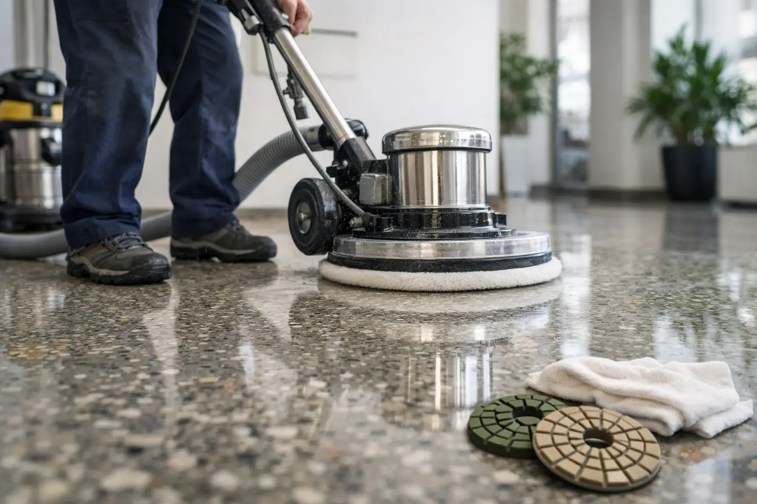 Terrazzo Floor Restoration Done Properly Terrazzo Floor Restoration Done Properly