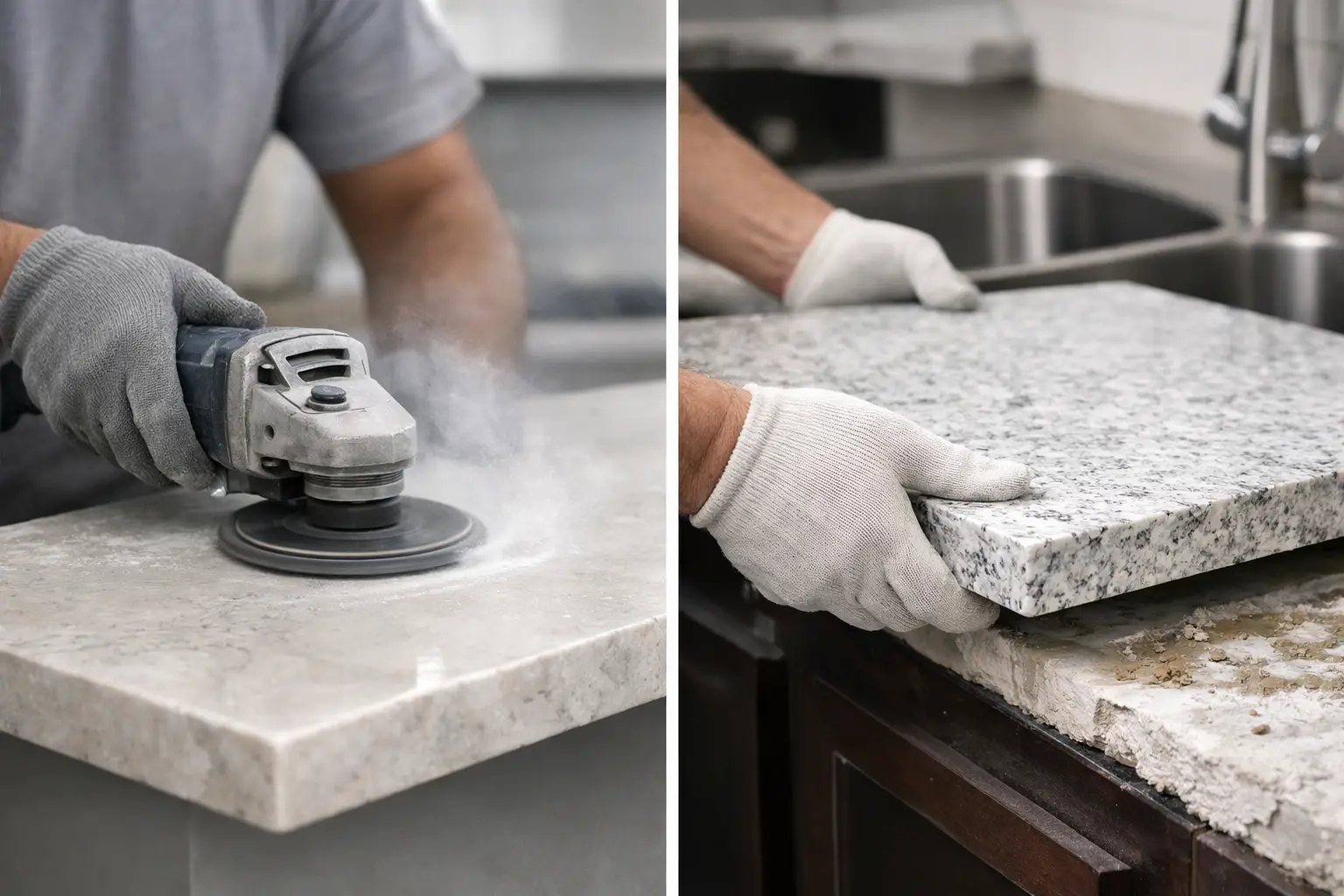 Stone Resurfacing vs Replacement: Which to Choose Stone Resurfacing vs Replacement: Which to Choose