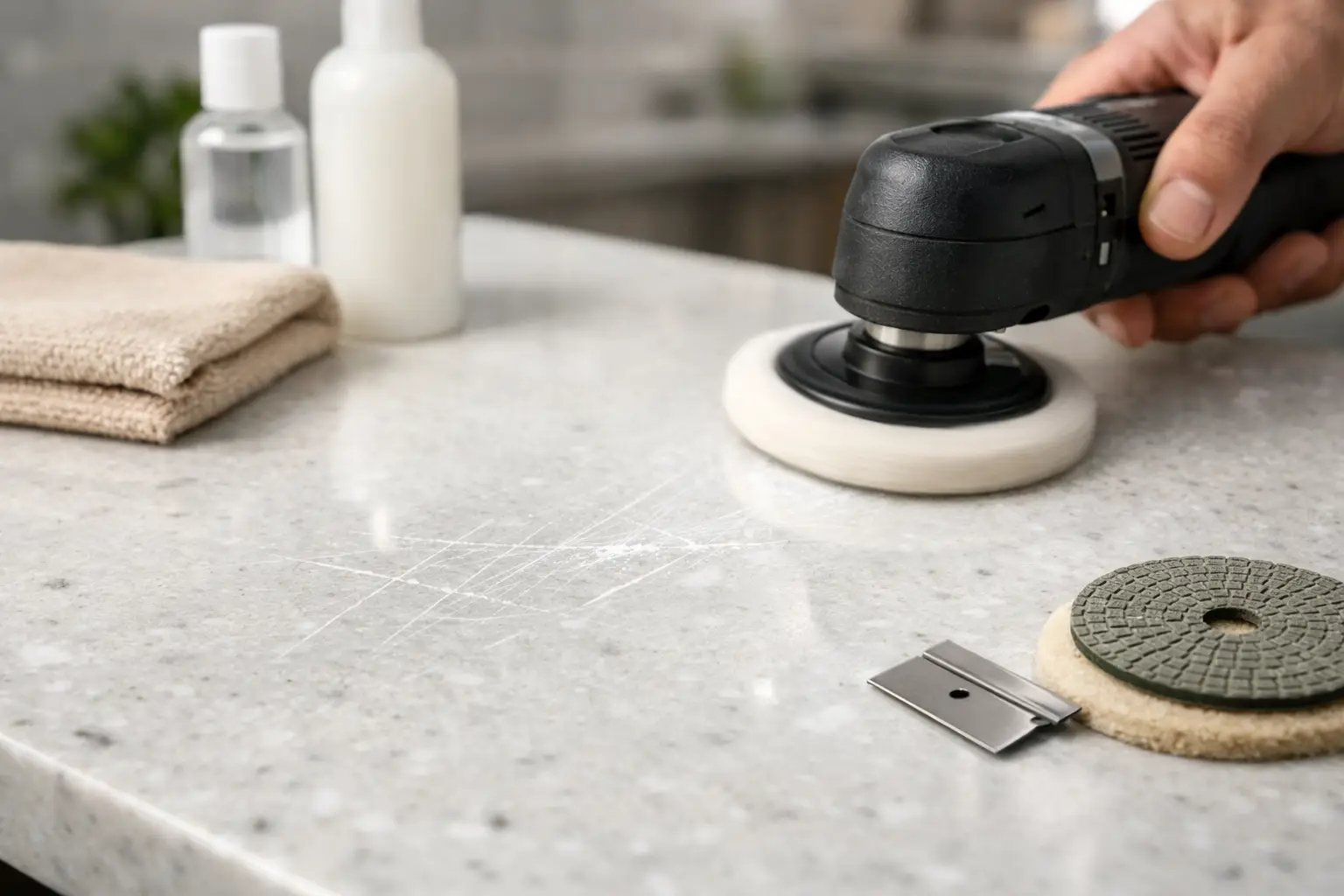 Can Scratched Quartz Be Repaired? What Works Can Scratched Quartz Be Repaired? What Works