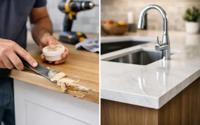 Repair or Replace Benchtops? Know the Difference