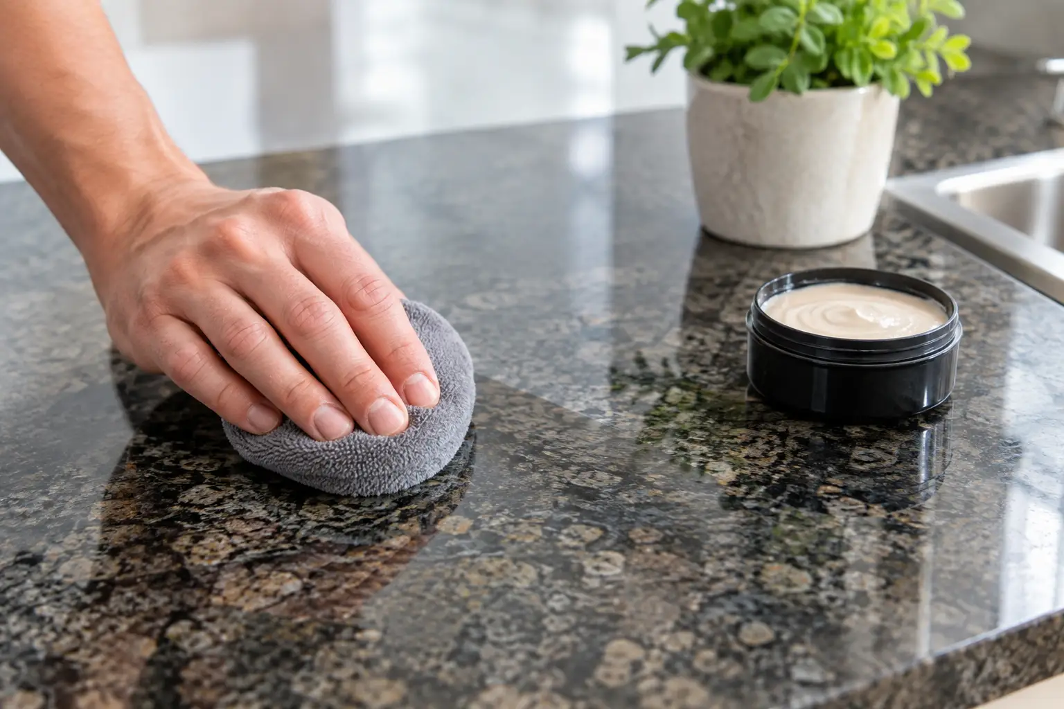 Granite Benchtop Dull Spot Repair That Lasts Granite Benchtop Dull Spot Repair That Lasts