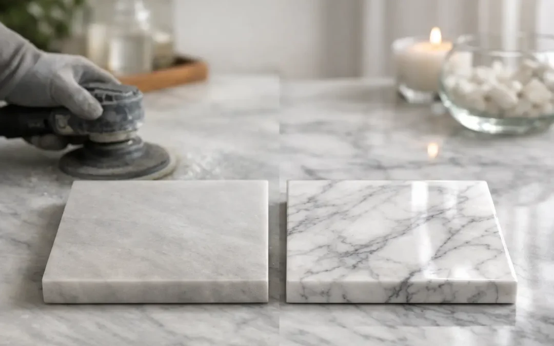 Is Honing or Polishing Marble Best for You?