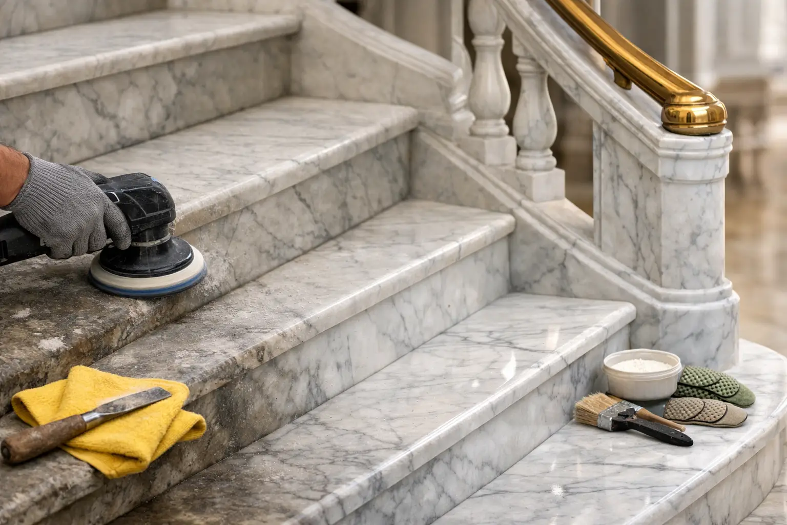 Marble Staircase Restoration That Lasts Marble Staircase Restoration That Lasts