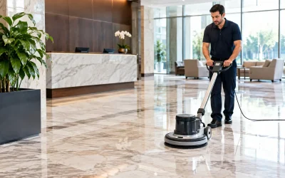 Commercial Marble Lobby Care Guide for Managers