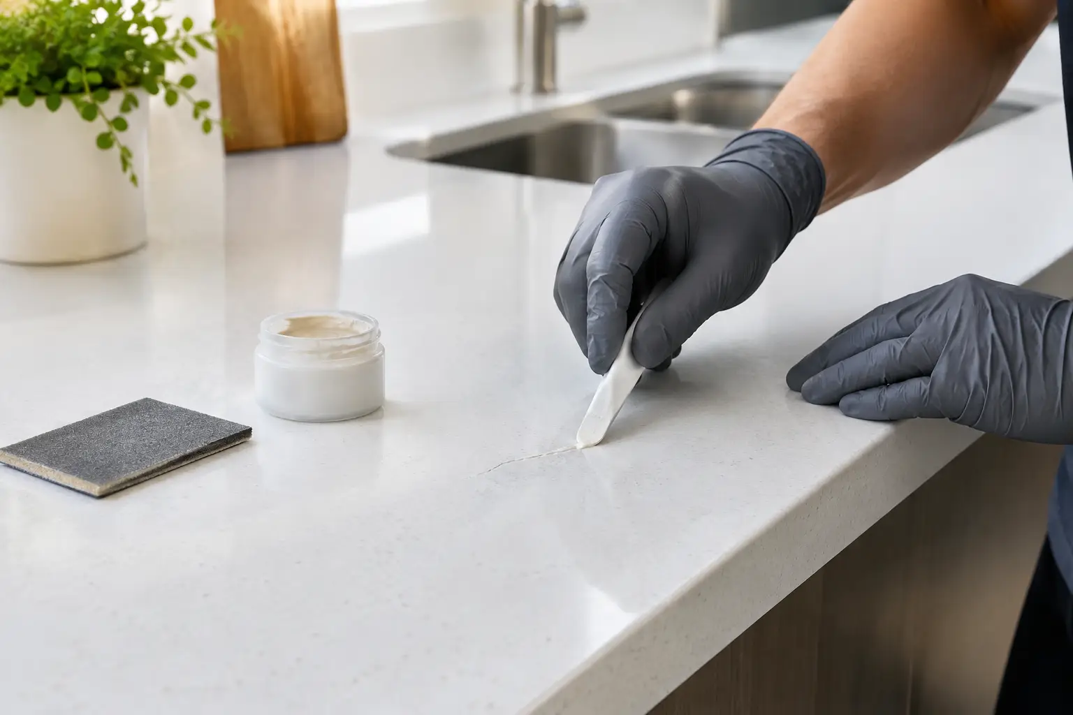 Corian Repair for Benchtops, Vanities and More Corian Repair for Benchtops, Vanities and More