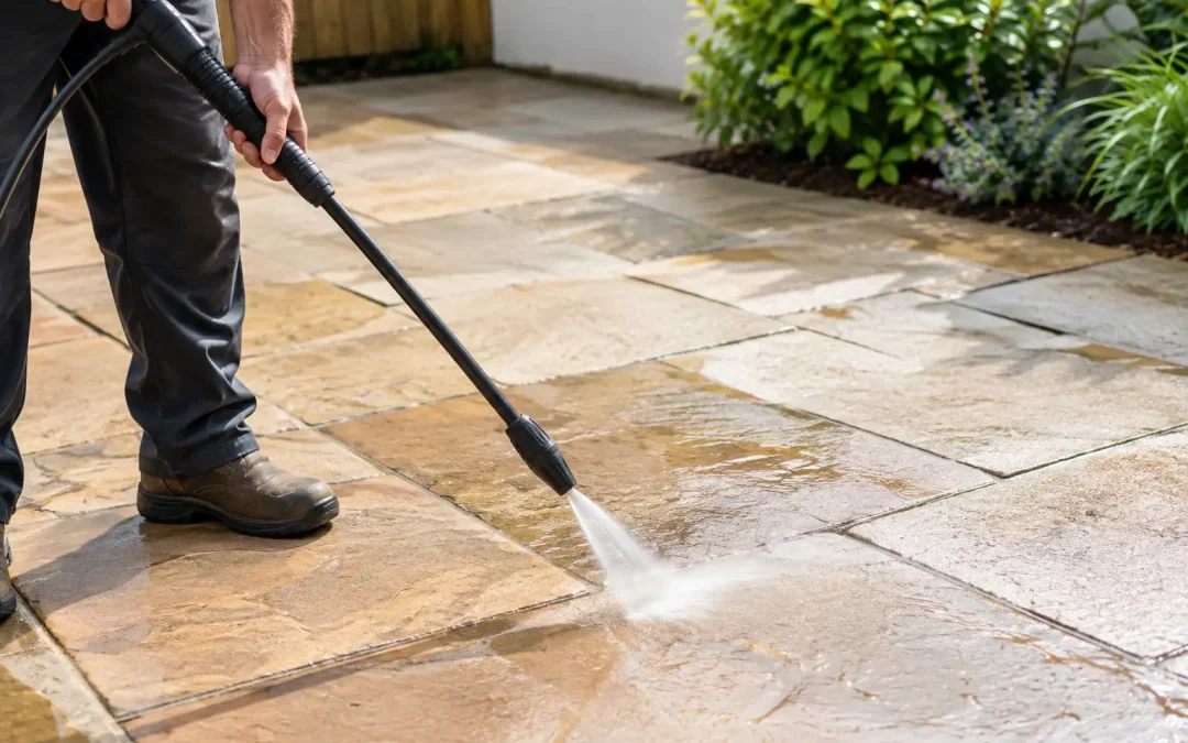 How to Clean Sandstone Pavers Without Damage