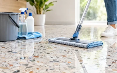 How to Clean Terrazzo Tiles Without Dulling Them