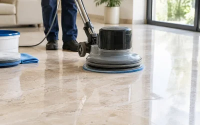 How to Polish Travertine Floors Without Damage